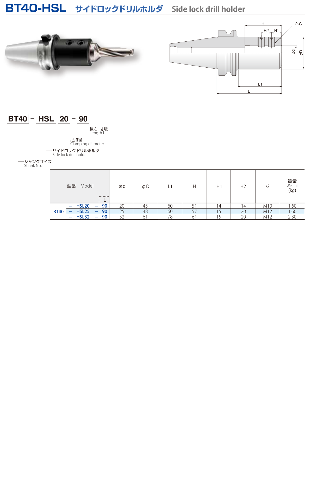 BT40-HSL